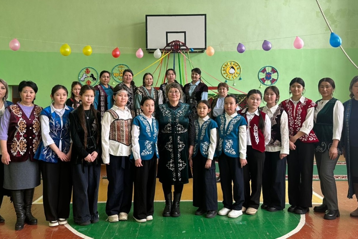   Наурызнама жоспары аясында 18 наурыз – Ұлттық киім күні атап өтілді.
